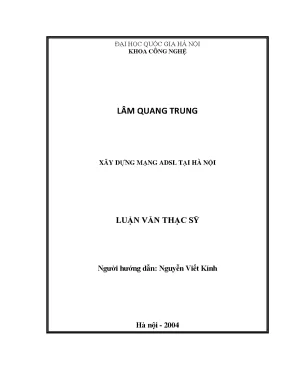 Luận văn ADSL: Xây dựng mạng tại Hà Nội