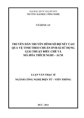 DVB-S2: Truyền hình số HD qua vệ tinh ACM