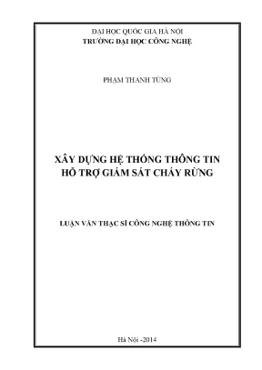 Giám Sát Cháy Rừng: Luận Văn Thạc Sĩ CNTT
