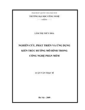 Kiến trúc hướng mô hình trong phát triển phần mềm