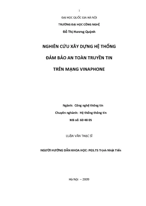 An Toàn Truyền Tin Vinaphone: Nghiên Cứu & Giải Pháp