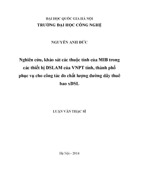 Đo chất lượng xDSL qua MIB trên DSLAM VNPT