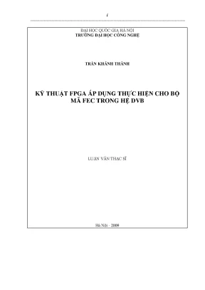 FPGA cho FEC trong DVB: Luận văn thạc sĩ