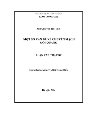 Chuyển Mạch Gói Quang: Tổng Quan & Các Vấn Đề