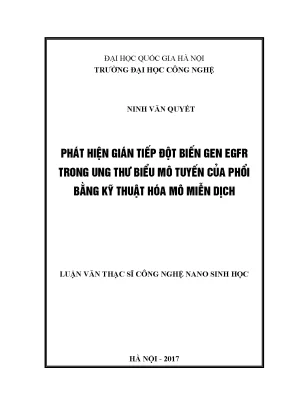 Phát hiện đột biến EGFR trong ung thư phổi