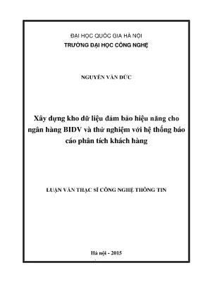 Kho Dữ Liệu Hiệu Năng Cao cho Ngân Hàng BIDV