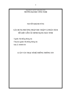 Luận văn: Thu thập & Phân tích Lỗi Cấu hình Mạng