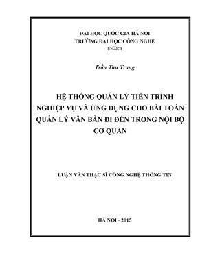 Quản Lý Văn Bản Đi Đến: Ứng Dụng BPM