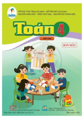 Sách giáo khoa Toán 4 Tập 2 Cánh Diều (Bản Chuẩn)