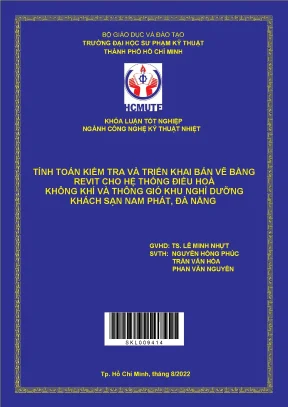 Đồ án HVAC: Tính toán & Triển khai Revit cho Khách sạn