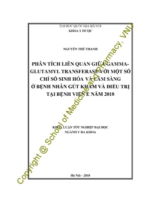 Liên quan giữa gamma glutamyl