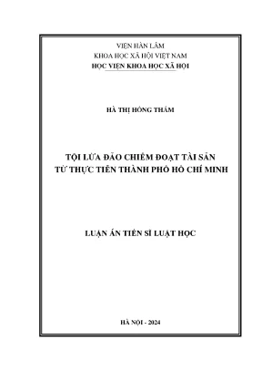 Tội lừa đảo chiếm đoạt tài sản: Thực tiễn tại TPHCM