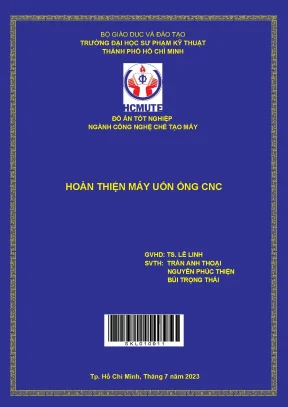 Quy trình hoàn thiện máy uốn ống CNC chi tiết