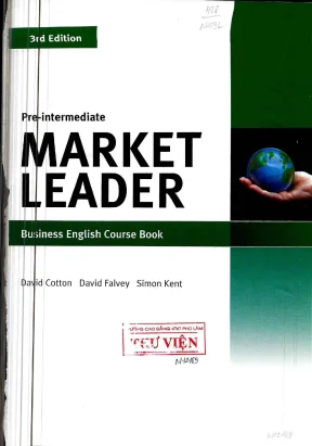 Ebook market leader preintermediate business english course book 3rd edition david cotton david falvey simon kent