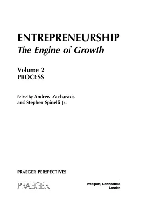 Ebook entrepreneurship the engine of