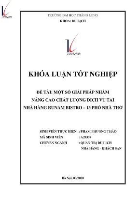 Giải pháp nhằm nâng cao chất lượng dịch