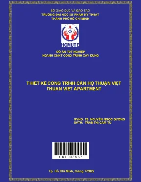Đồ án thiết kế Căn hộ Thuận Việt (Thuan Viet Apartment)