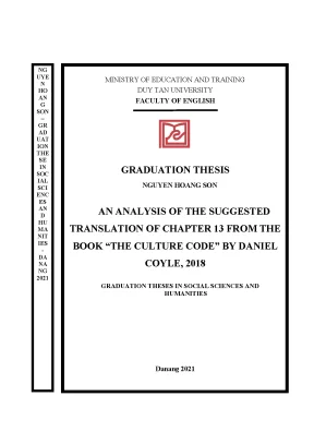 An analysis of the suggested translation