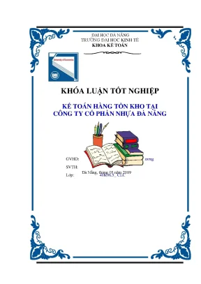 Kế toán hàng tồn kho tại Công ty Cổ phần Nhựa Đà Nẵng