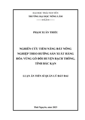 Đất nông nghiệp Bạch Thông: Tiềm năng sản xuất hàng hóa