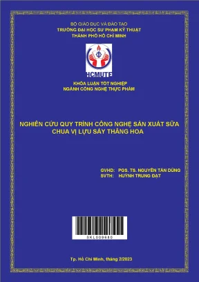 Quy trình sản xuất sữa chua lựu sấy thăng hoa chi tiết