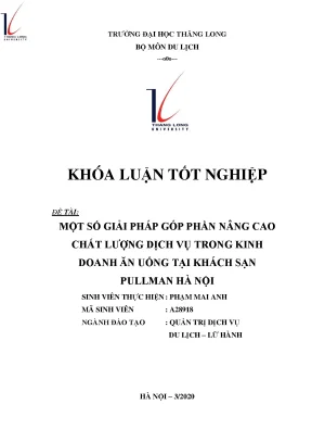 Giải pháp góp phần nâng cao chất lượng