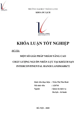 Giải pháp nhằm nâng cao chất lượng