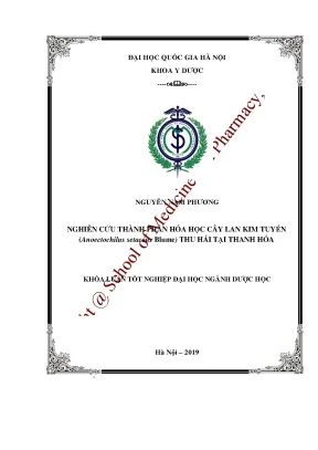 Thành phần hóa học cây lan kim tuyến