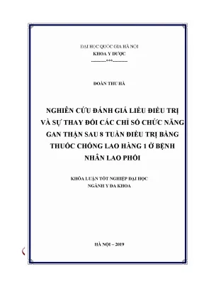Thuốc chống lao hàng 1: Ảnh hưởng đến chức năng gan thận