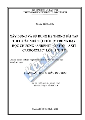 Xây dựng và sử dụng hệ thống bài tập