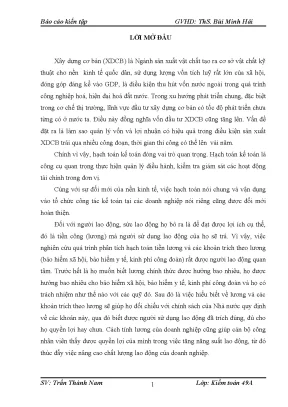 Chuyên đề thực tập thực trạng tổ chức