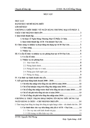 Chuyên đề thực tập giải pháp nâng cao