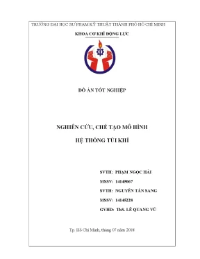 Mô Hình Hệ Thống Túi Khí: Chi Tiết Cấu Tạo & Chế Tạo