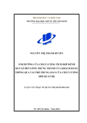 Tích hợp kênh bán lẻ: Tăng lòng trung thành khách hàng