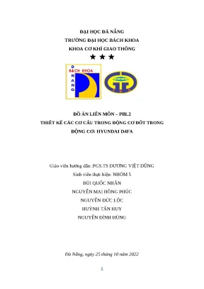 Đồ án thiết kế cơ cấu động cơ Hyundai D4FA (PBL2)
