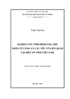 Luận văn: Ung thư thân tử cung và các yếu tố liên quan