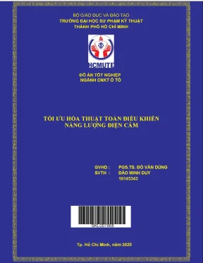 Đồ án tối ưu năng lượng điện cảm trên ô tô