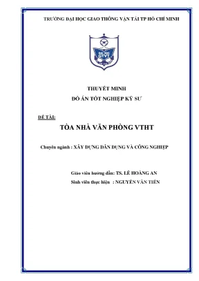 Tài liệu Đồ án Xây dựng Tòa nhà văn phòng (Full)