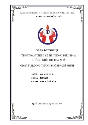 Đồ án: Thiết kế hệ thống điều hòa không khí Gion Building