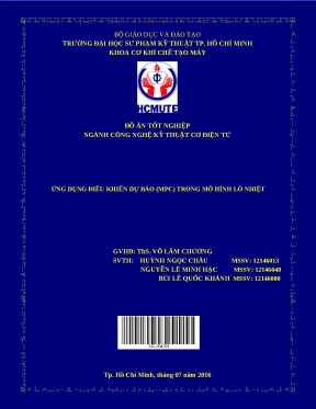 Ứng dụng điều khiển dự báo MPC trong mô hình lò nhiệt