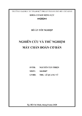 Nghiên cứu và chế tạo máy chẩn đoán ô tô OBD-II cơ bản
