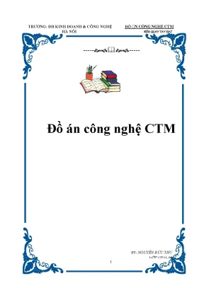Đồ án Công nghệ Chế tạo máy: Chi tiết Đòn quay tay gạt