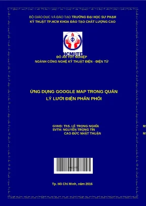 Tốt nghiệp ứng dụng google map trong - Đồ án