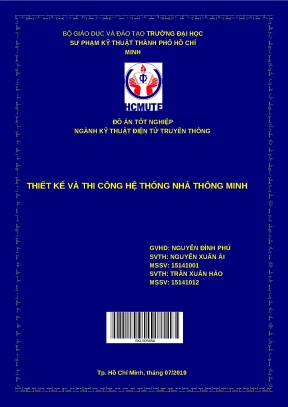 Đồ án Nhà Thông Minh: Hướng dẫn Thiết kế & Thi công Chi tiết