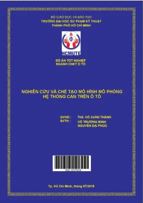 Mô hình mô phỏng hệ thống CAN trên ô tô (Đồ án)