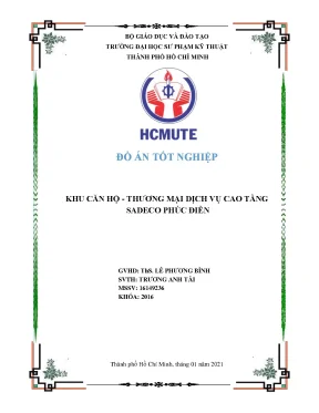 Đồ án tốt nghiệp Khu căn hộ Sadeco Phúc Điền (Full)