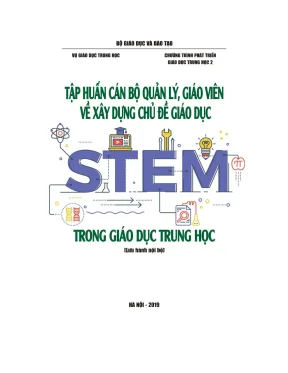 Tài liệu tập huấn xây dựng chủ đề giáo dục STEM
