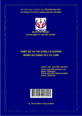 Tốt nghiệp thiết kế và thi công lò - Đồ án
