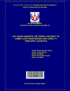 Tốt nghiệp xây dựng website hệ thống - Đồ án