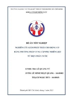 Điện phân nước tạo HHO: Giảm phát thải & tiết kiệm xăng